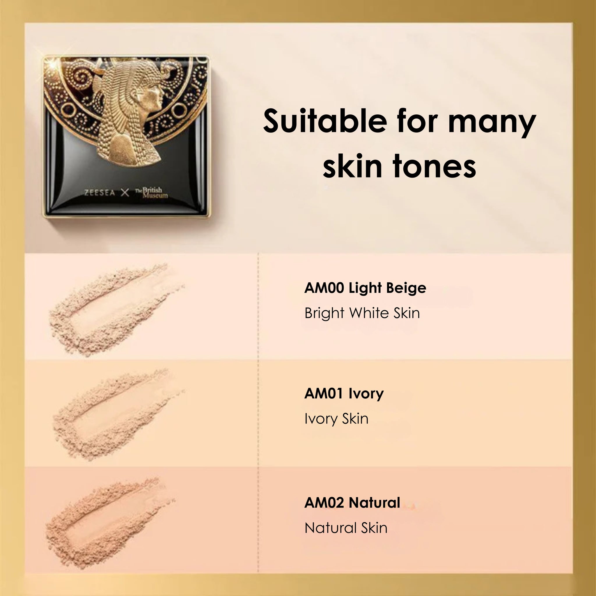 ZEESEA Refreshing Silky Powder - AM01