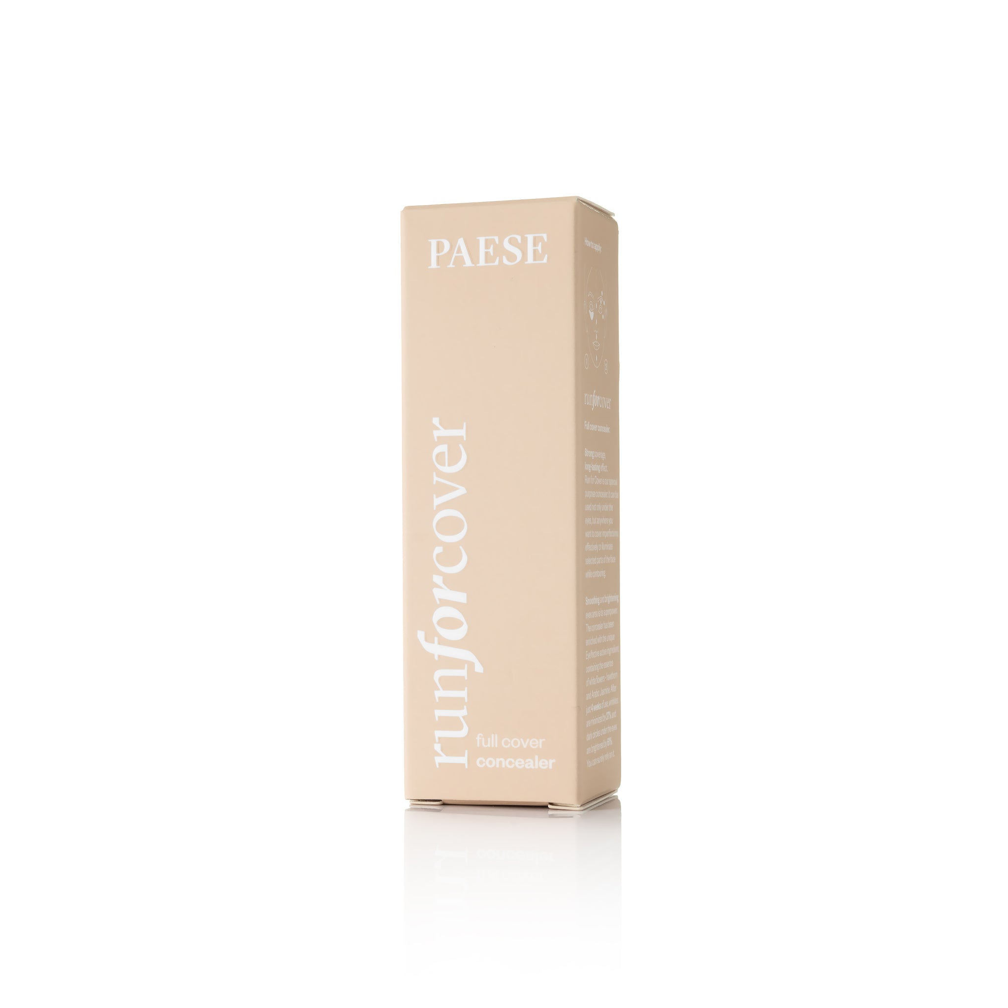 PAESE Run For Cover Full Cover Concealer - 10 Vanilla