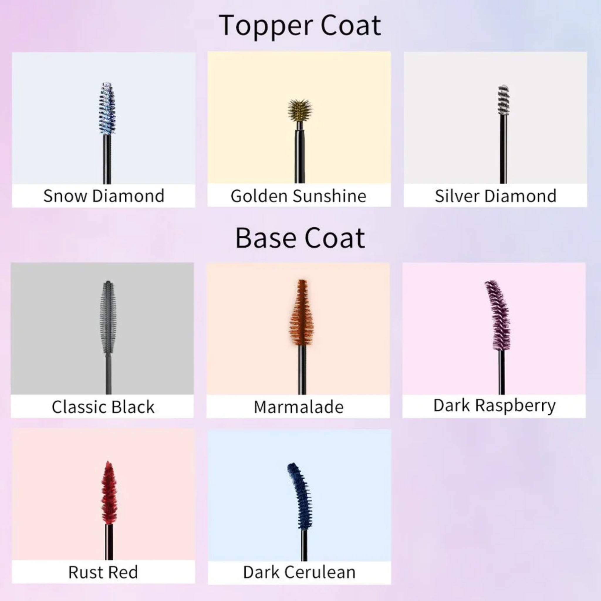 ZEESEA Color Mascara - Silver