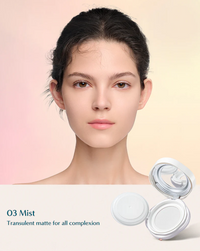 FLORASIS Flawless Jade Breathable Color Correcting Loose Powder - Mist