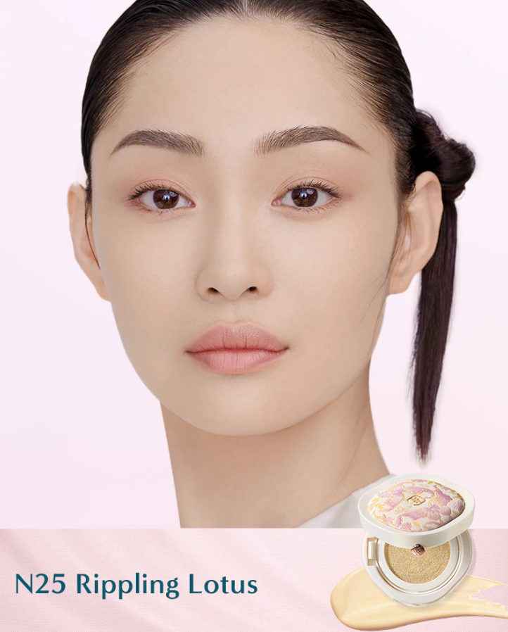 FLORASIS Flawless Jade Breathable Natural Radiance Cushion Foundation - N25 Rippling Lotus
