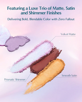 FLORASIS BUTTERFLY GLITTER QUAD EYESHADOW PALETTE - 01 IRIS TWILIGHT