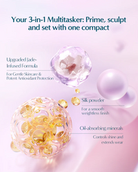 FLORASIS BUTTERFLY GLITTER QUAD EYESHADOW PALETTE - 02 PEACH HAZE