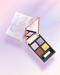 FLORASIS BUTTERFLY GLITTER QUAD EYESHADOW PALETTE - 02 PEACH HAZE