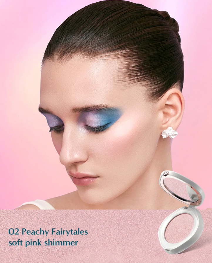 FLORASIS GENTLE WAVES AQUA GLOW HIGHLIGHTER - 02 PEACHY FAIRYTALES