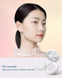 FLORASIS Flawless Jade Breathable Color Correcting Loose Powder - Lavender