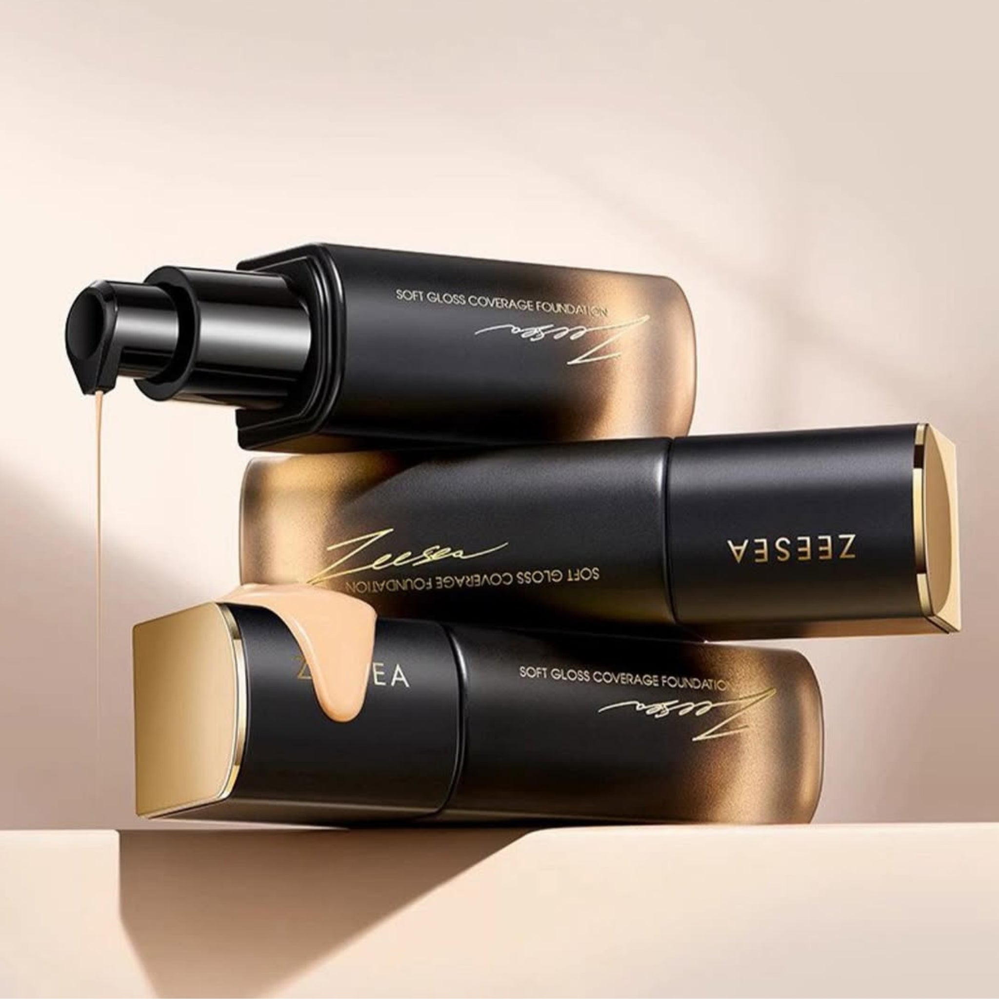ZEESEA Soft Gloss Coverage Foundation - R01