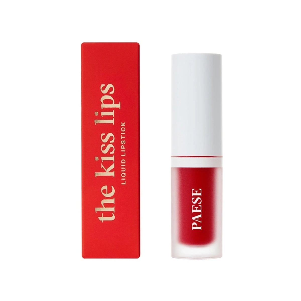 PAESE The Kiss Lips Liquid Lipstick - 06 Classic Red