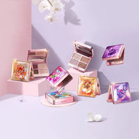 ZEESEA Tipsy Kitty Eyeshadow Quad #04 Berry