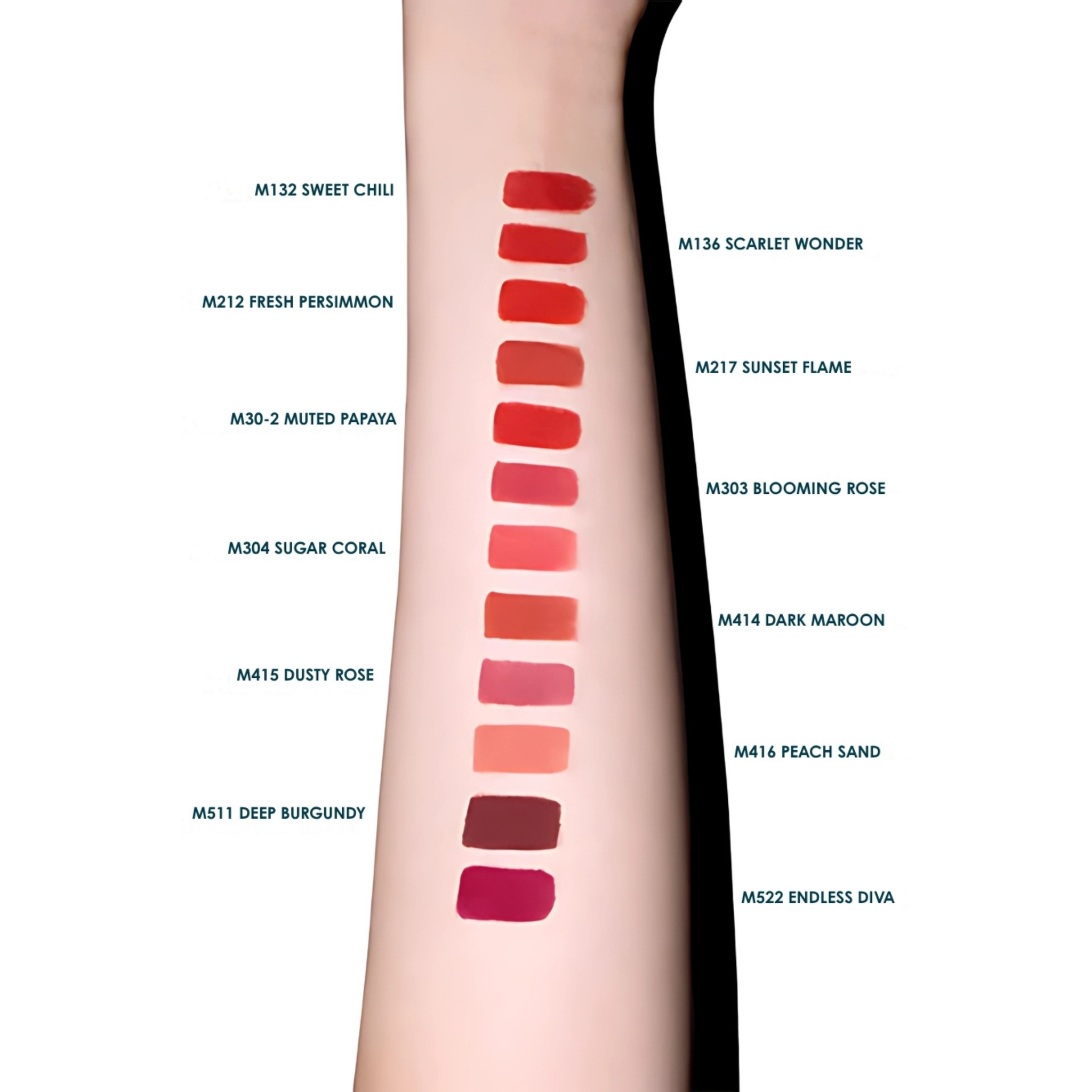 FLORASIS Blooming Rouge Smooth Precision Lip Liner - M217 Sunset Flame