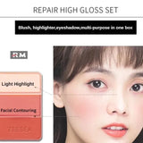 ZEESEA 3-Color Concealer Blusher - Vigour Orange