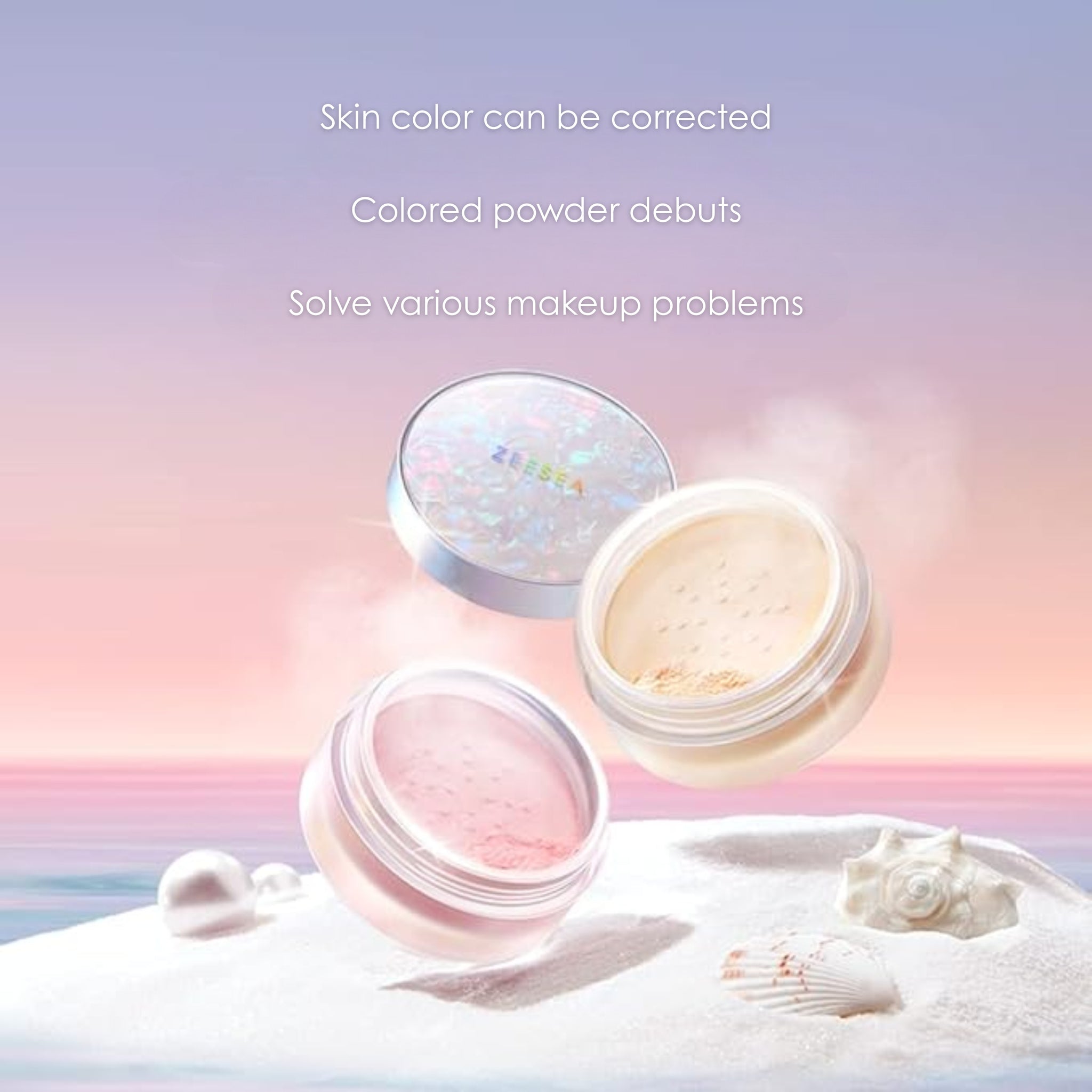 ZEESEA Shell non-powdery loose powder - J02