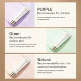 ZEESEA Multi-Effect Brightening Primer (Travel Portable Packaging) - Purple