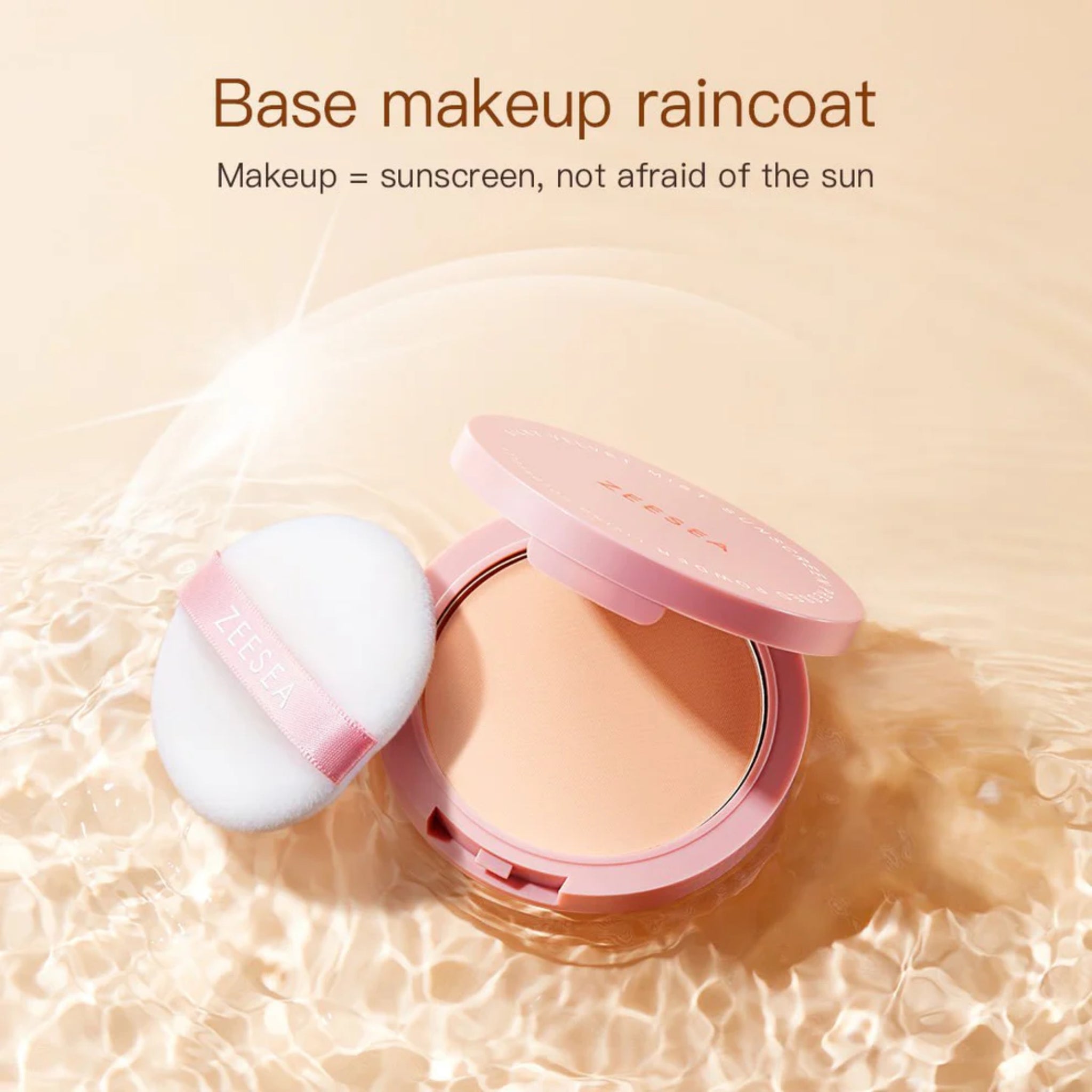ZEESEA Silky Matte Suncreen Powder - 01 Natural