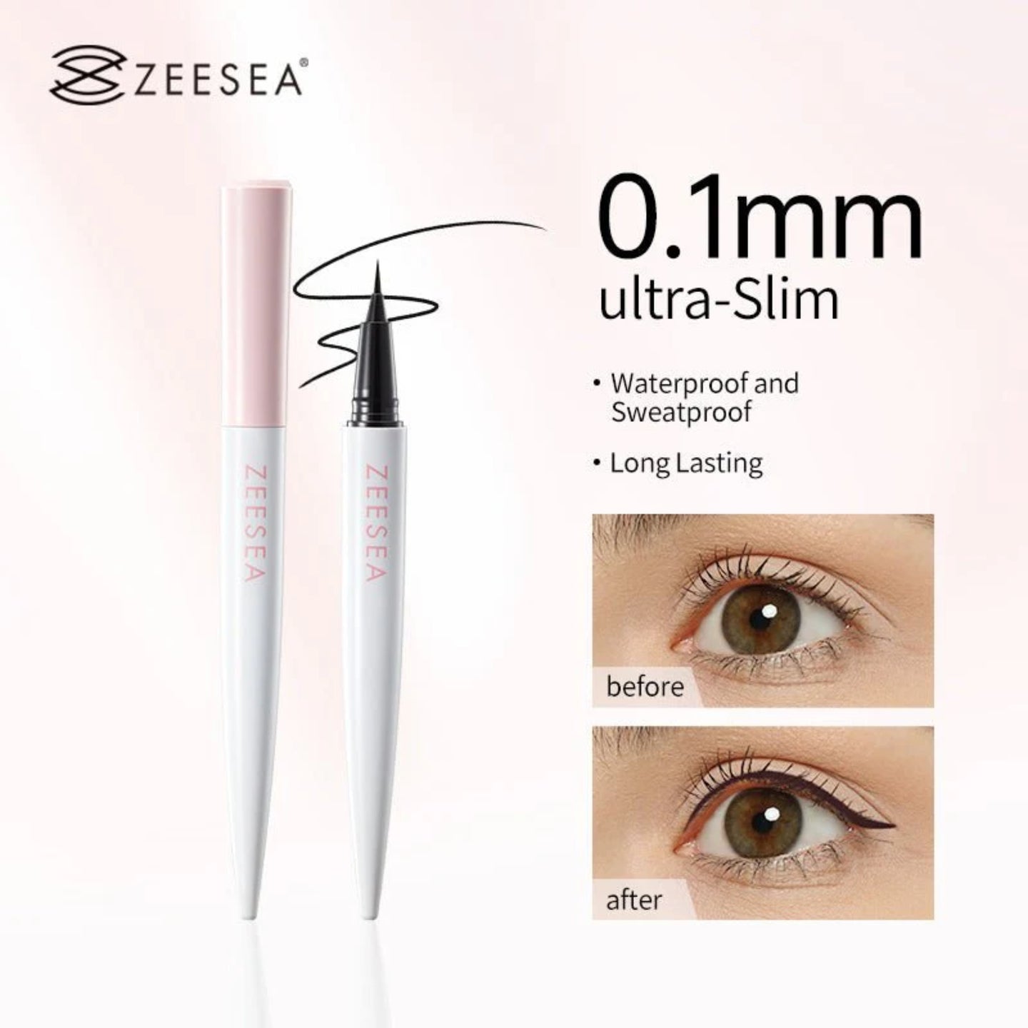 ZEESEA Slim ELf Liquid Eyeliner - BROWN