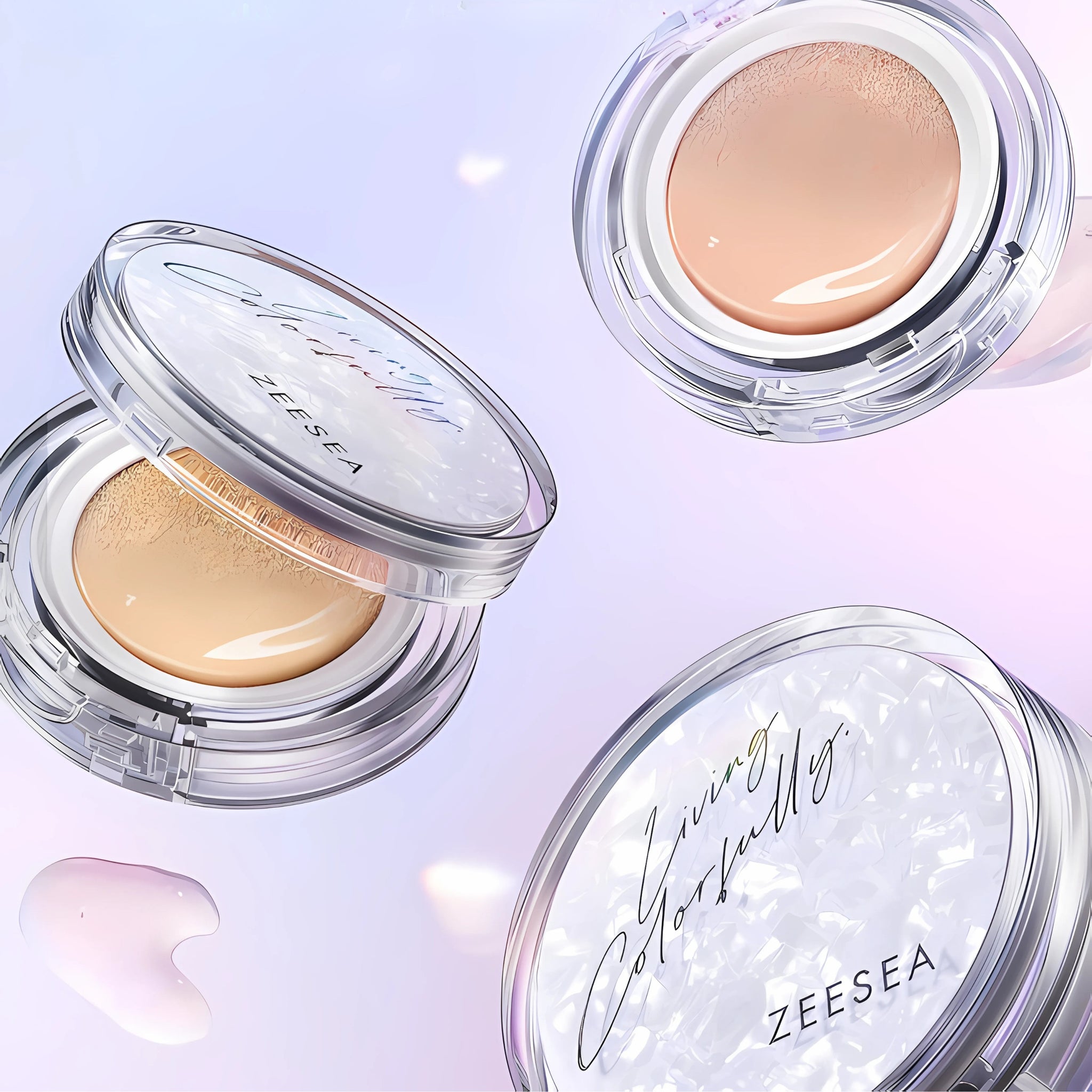 ZEESEA Satin Moisturizing Air Cushion BB Cream 13g - Natural Color