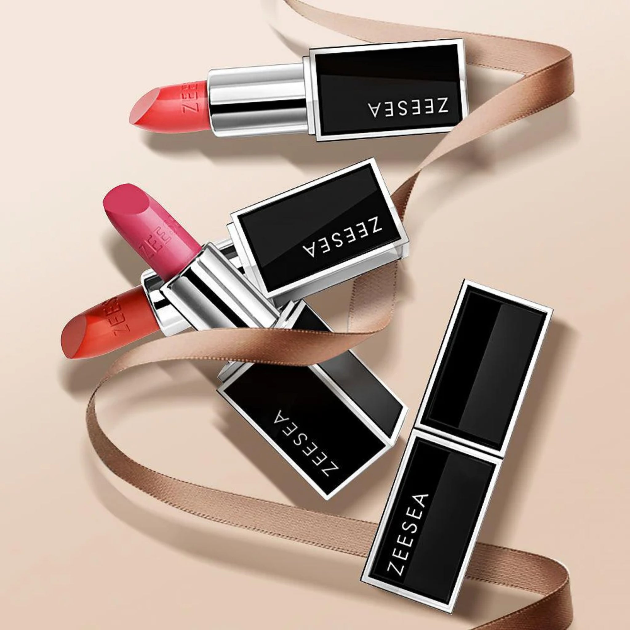 ZEESEA watery silky lipstick 803 - Dark Red