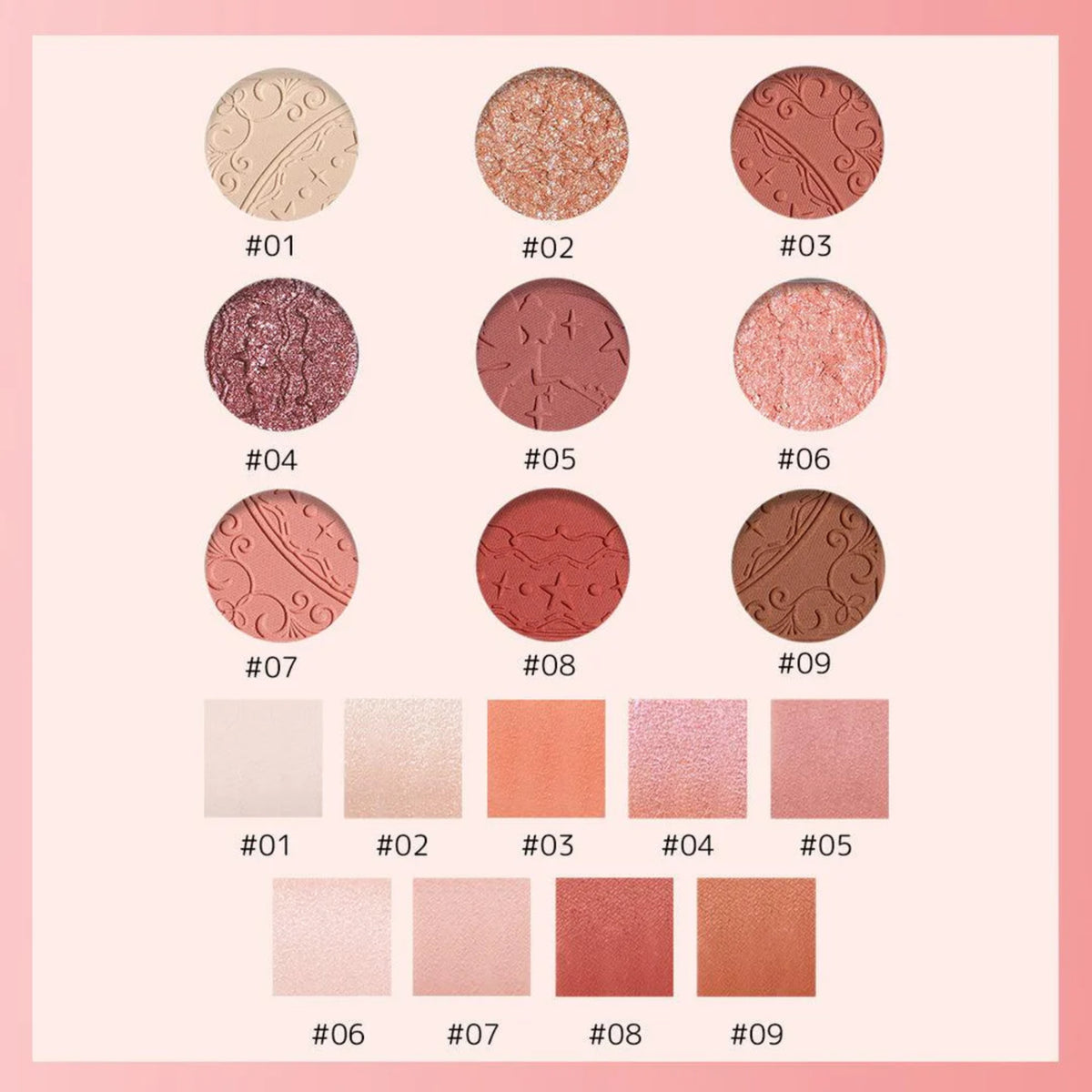 ZEESEA  Wonderland eyeshadow palette 12