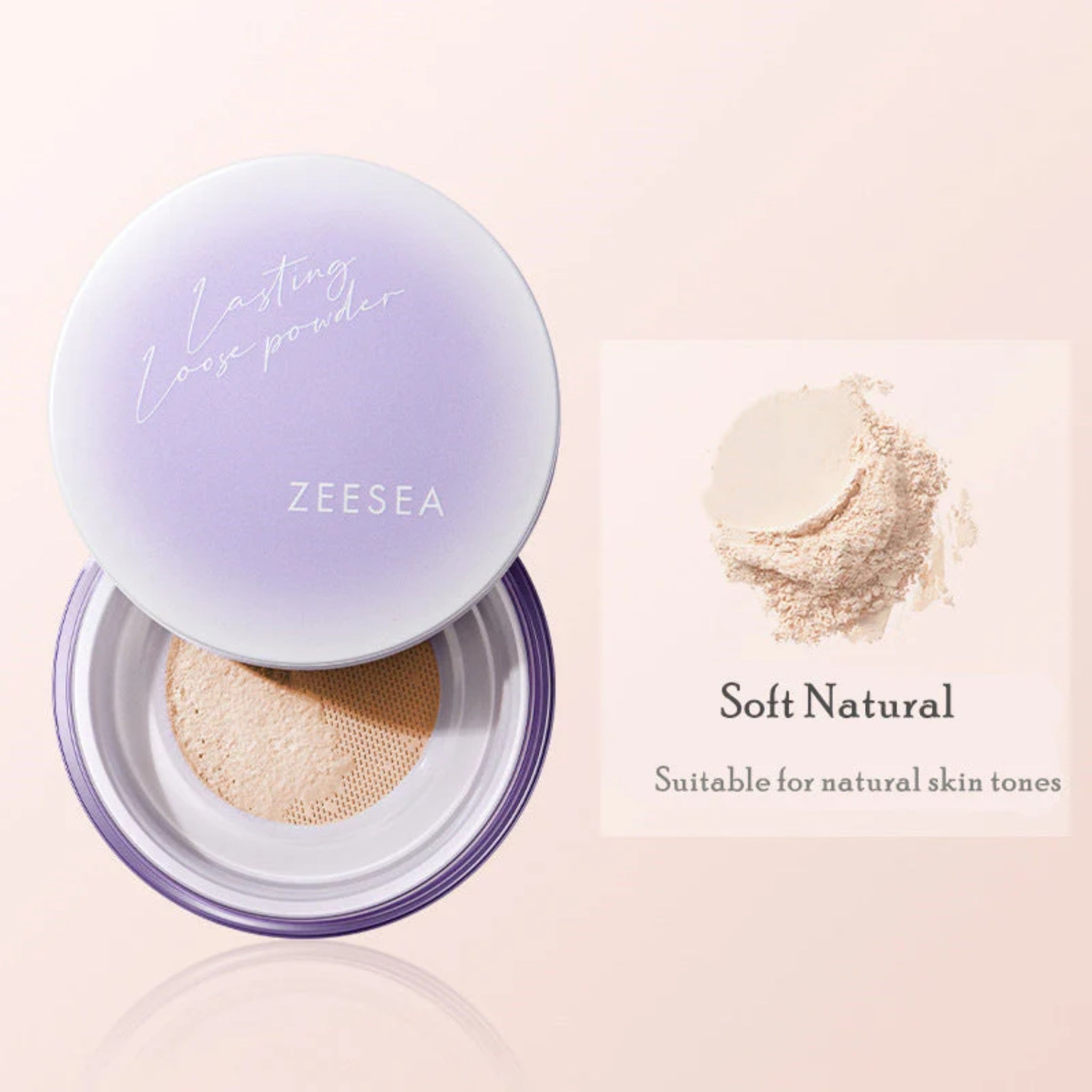 ZEESEA Light and soft loose powder - Natural