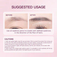 ZEESEA Two tips eyebrow pencil - 01 BROWN