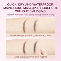 ZEESEA two tips eyebrow pencil - 02 GRAYISH BLACK