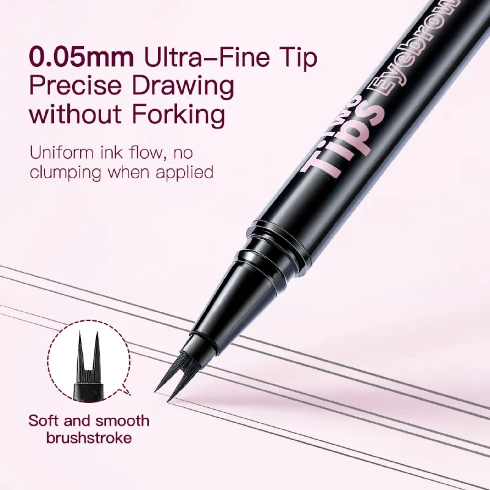 ZEESEA two tips eyebrow pencil - 02 GRAYISH BLACK