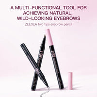 ZEESEA two tips eyebrow pencil - 02 GRAYISH BLACK