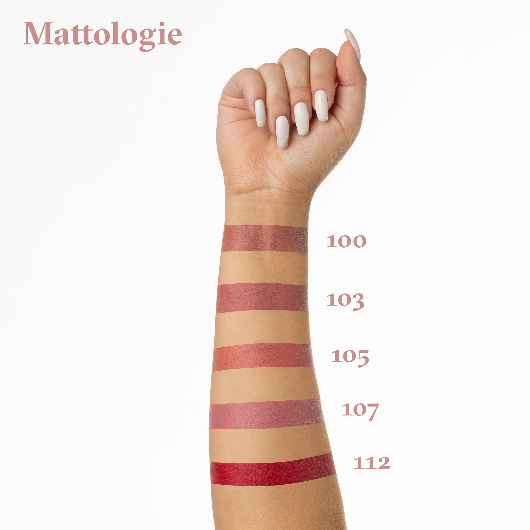 PAESE Mattologie Matte Lipstick - 107 No Makeup Nude